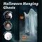 Halloween Hanging Ghosts 6FT White Ghost Ghost for Halloween Outdoor Decorations Front Yard Porch Patio Lawn Garden Trees Party Décor and Holiday(Without Battery)